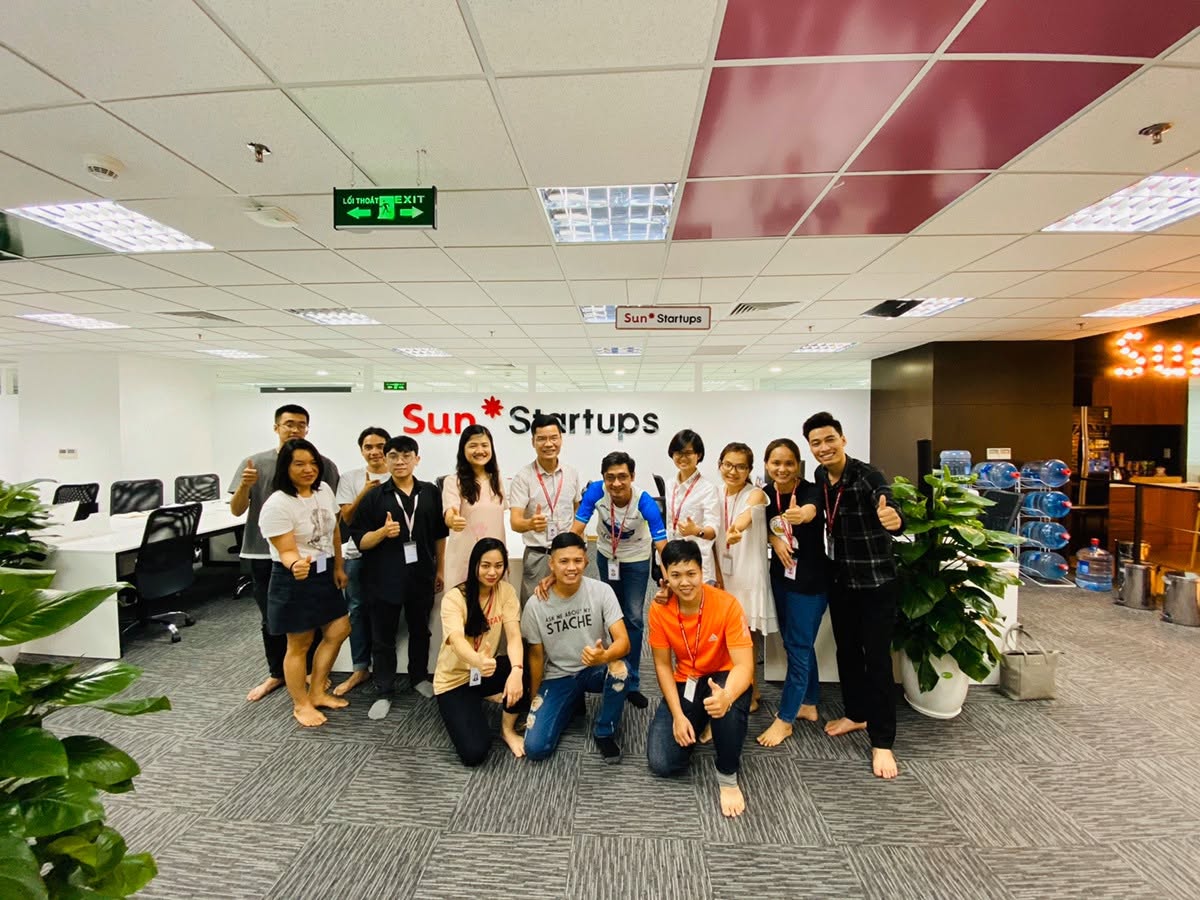 The Startupgate team at Sun* Startups